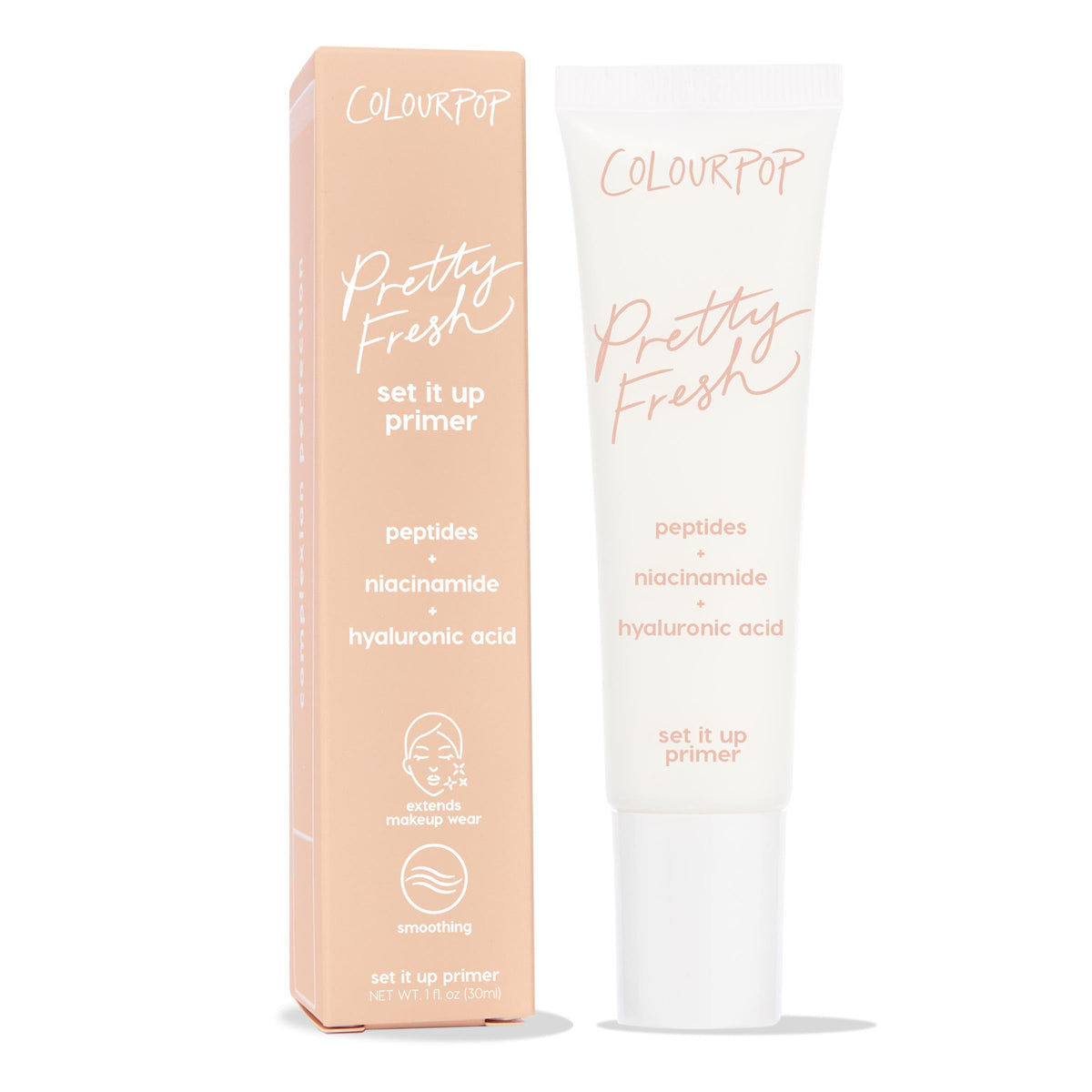 ColourPop front packaging showing bottle and label for easy identification
