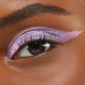 ColourPop Shadow Stix swiped on eyelid showing instant multichrome color payoff and blendability