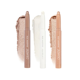 ColourPop Shadow Stix front packaging showing three sticks and logo, easy portable makeup