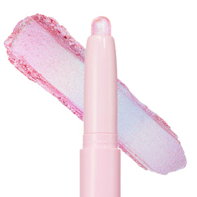 ColourPop Shadow Stix front packaging showing Disco Disco sparkle and compact benefit