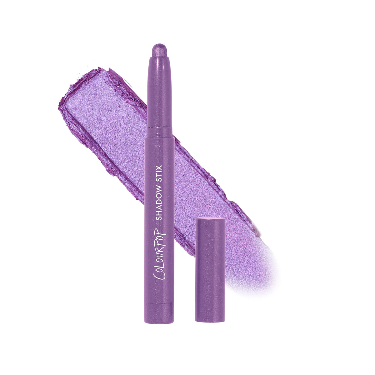 ColourPop Shadow Stix Hey Bestie front view showing packaging and compact size benefit
