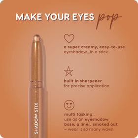 ColourPop Shadow Stix tucked in a makeup bag showing travel-friendly convenience