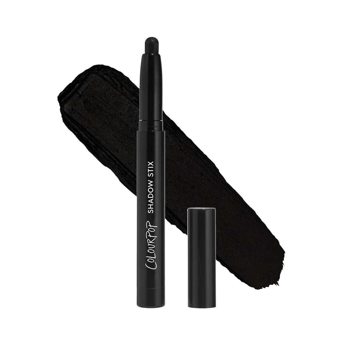 ColourPop Shadow Stix front tube showing label and cap, convenient travel-ready