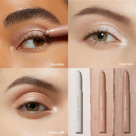 ColourPop Shadow Stix inside travel pouch staged lifestyle for on-the-go touch-ups