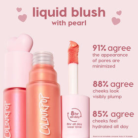ColourPop bottle next to a coin for size and scale and travel-friendly benefit