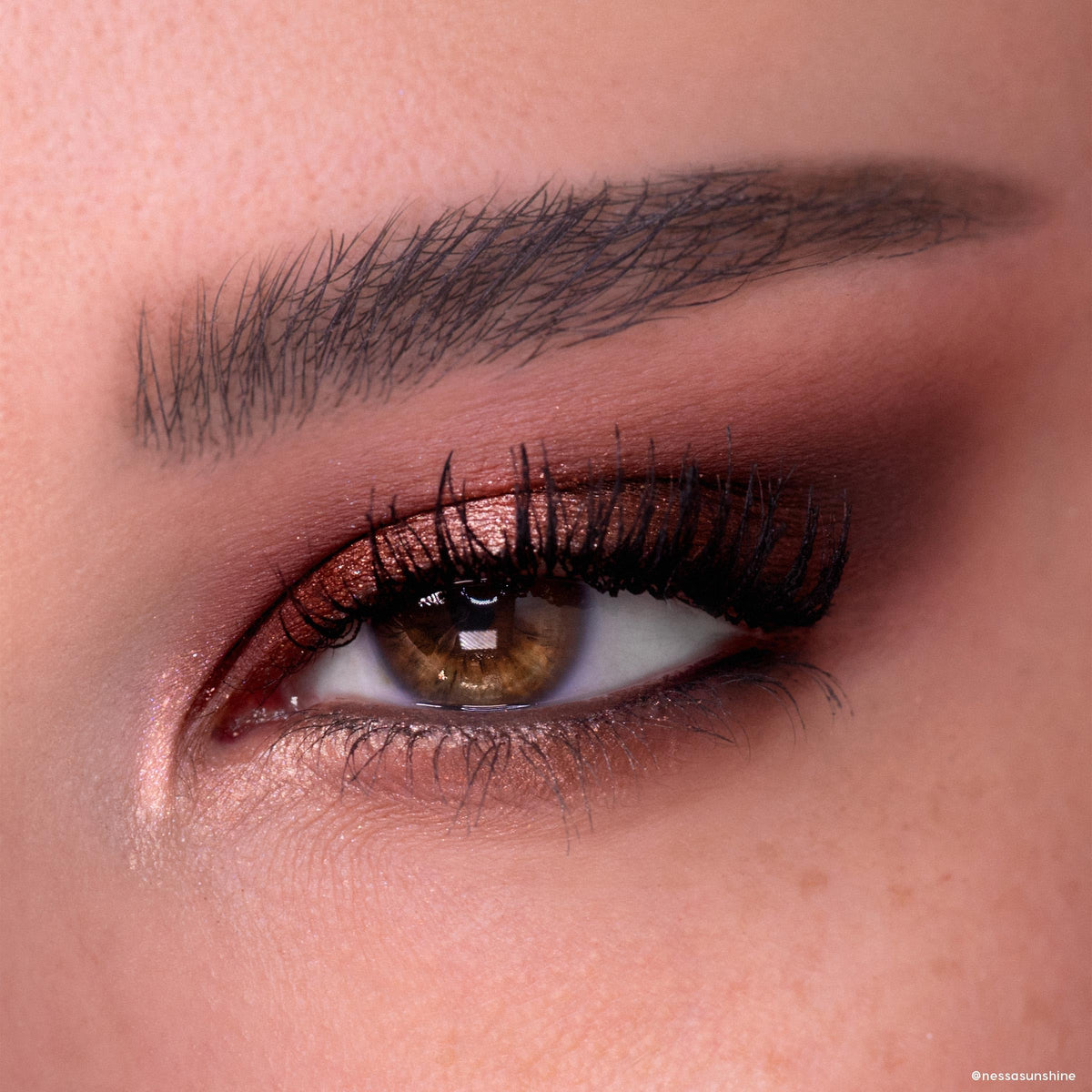 ColourPop Smoke N Roses swatches on arm showing buildable pigment