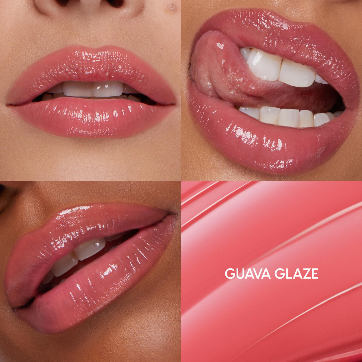 ColourPop close-up texture showing melty balm and glossy shine benefit