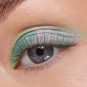 ColourPop Solar Beam fingertip application demonstrating one-swipe intensity and easy placement