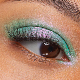 ColourPop Solar Beam texture swipe on arm showing bouncy crème-to-powder benefit for blending