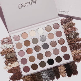 ColourPop Stone Cold Fox label close-up showing brand info and cruelty-free formulation details