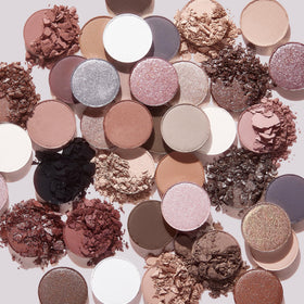 ColourPop Stone Cold Fox pan close-up highlighting matte and metallic finishes for high-impact color payoff