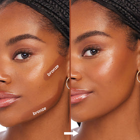 ColourPop close-up cream swatch showing smooth texture and buildable coverage benefit