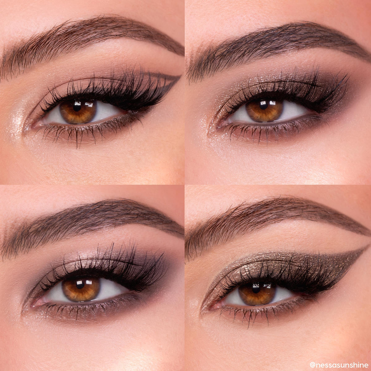 ColourPop palette with eyeshadow brush demonstrating application technique benefit