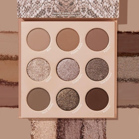ColourPop pan close-up texture revealing smooth pigments for blendable application benefit