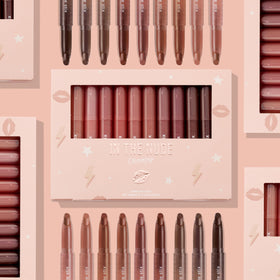 ColourPop vault in handbag portraying travel-ready convenience and variety