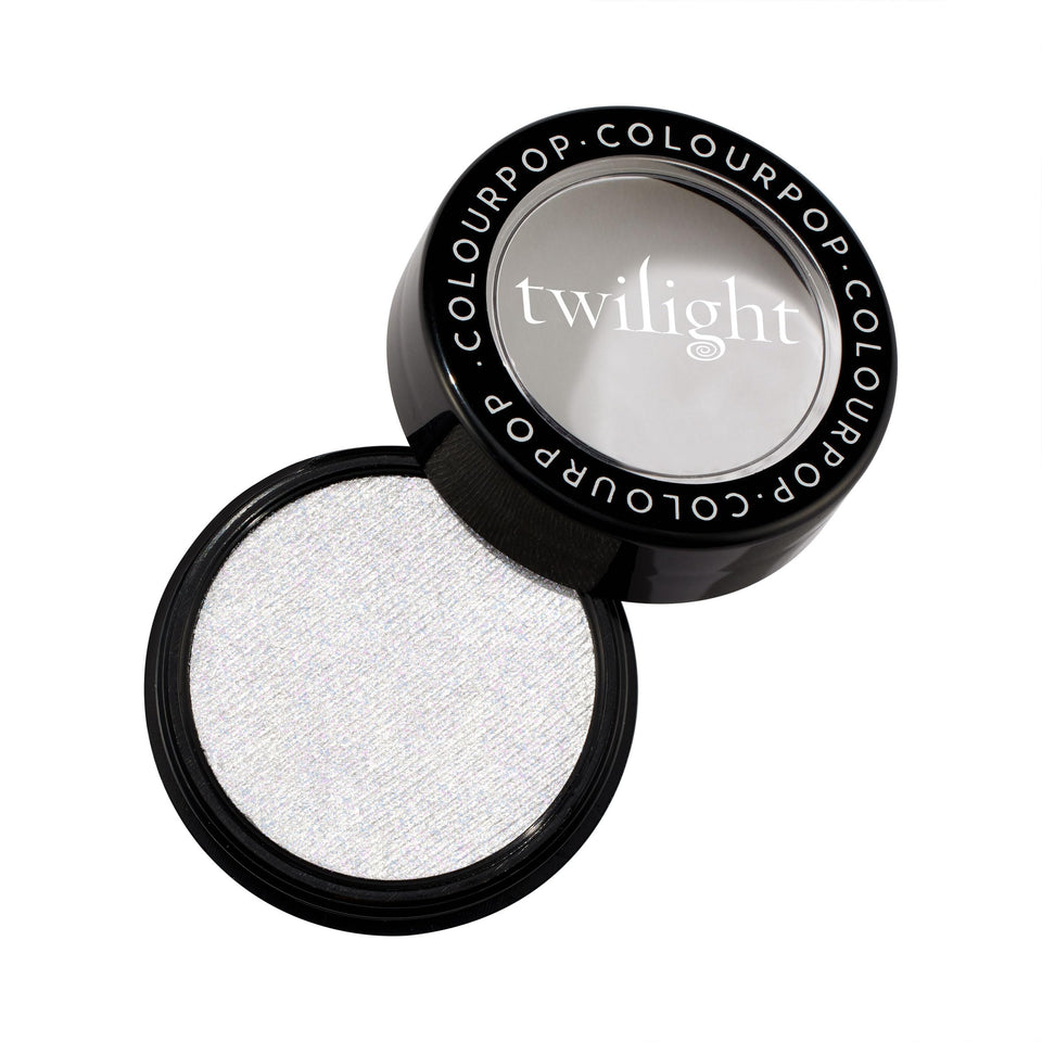 ColourPop Vampire Skin front compact showing label and pan for easy identification and portability