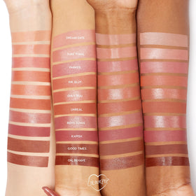ColourPop open vault revealing all ten Lippie Stix neatly organized