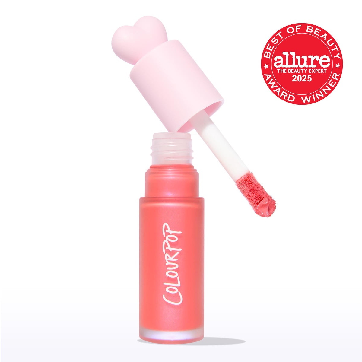 ColourPop doe-foot applicator with product for precise placement benefit