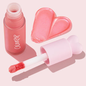ColourPop on model in casual setting showing healthy glow benefit