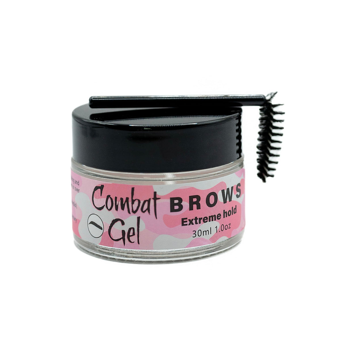 Combat Gel texture closeup wand showing clear gel consistency and control