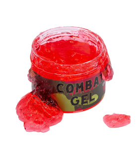 Combat Gel front packaging showing label and 250ml size with clear benefits