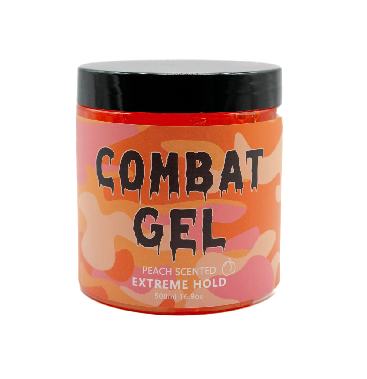 Combat Gel used to create slicked-back hairstyle showing long-lasting hold