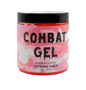Close-up gel texture from Combat Gel highlighting smooth application benefit