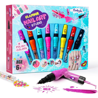 Combaybe front packaging showing kit contents and colorful bottles for safe play