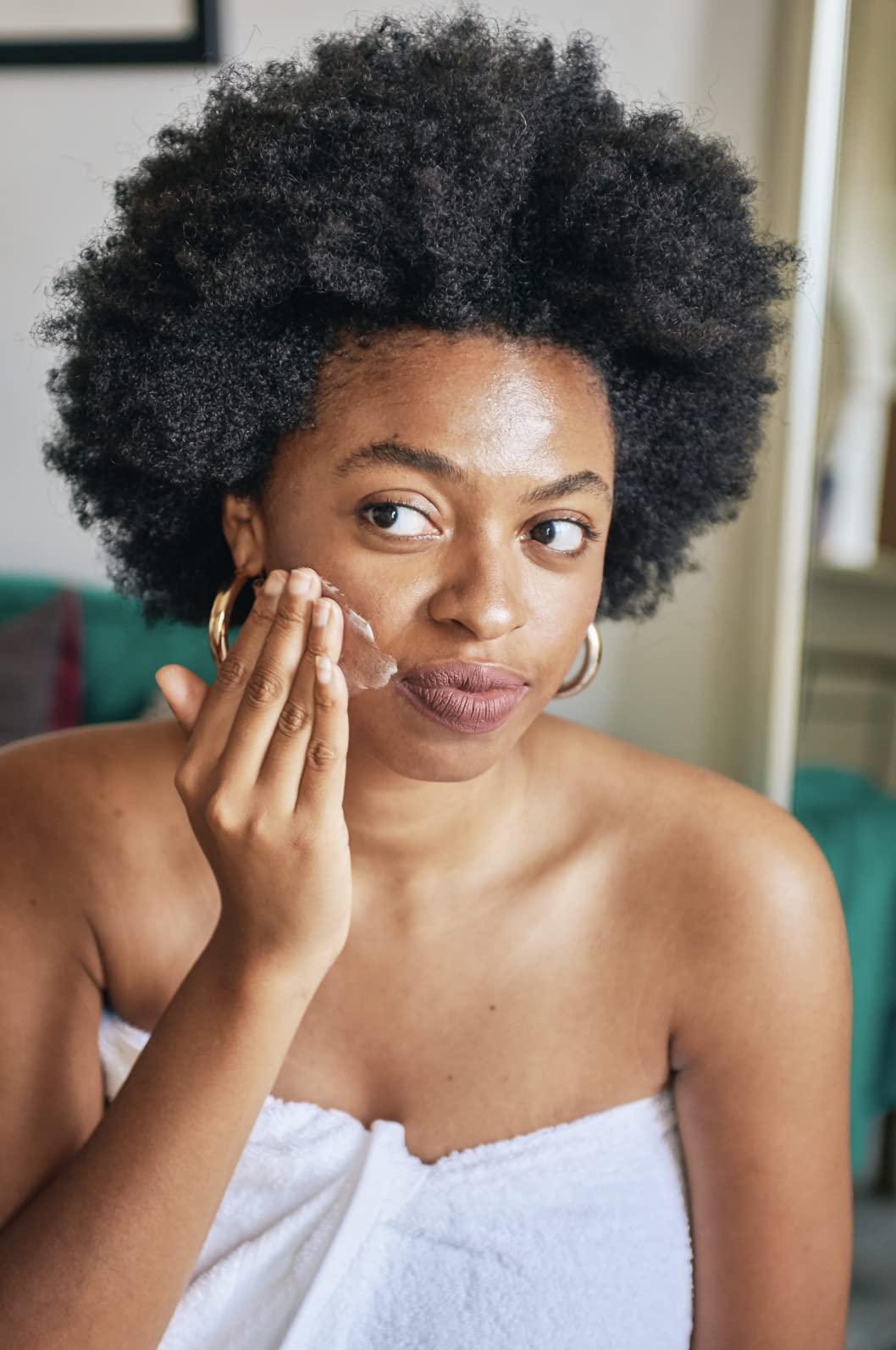 Completely Bare on bathroom vanity in lifestyle setting for everyday routine appeal