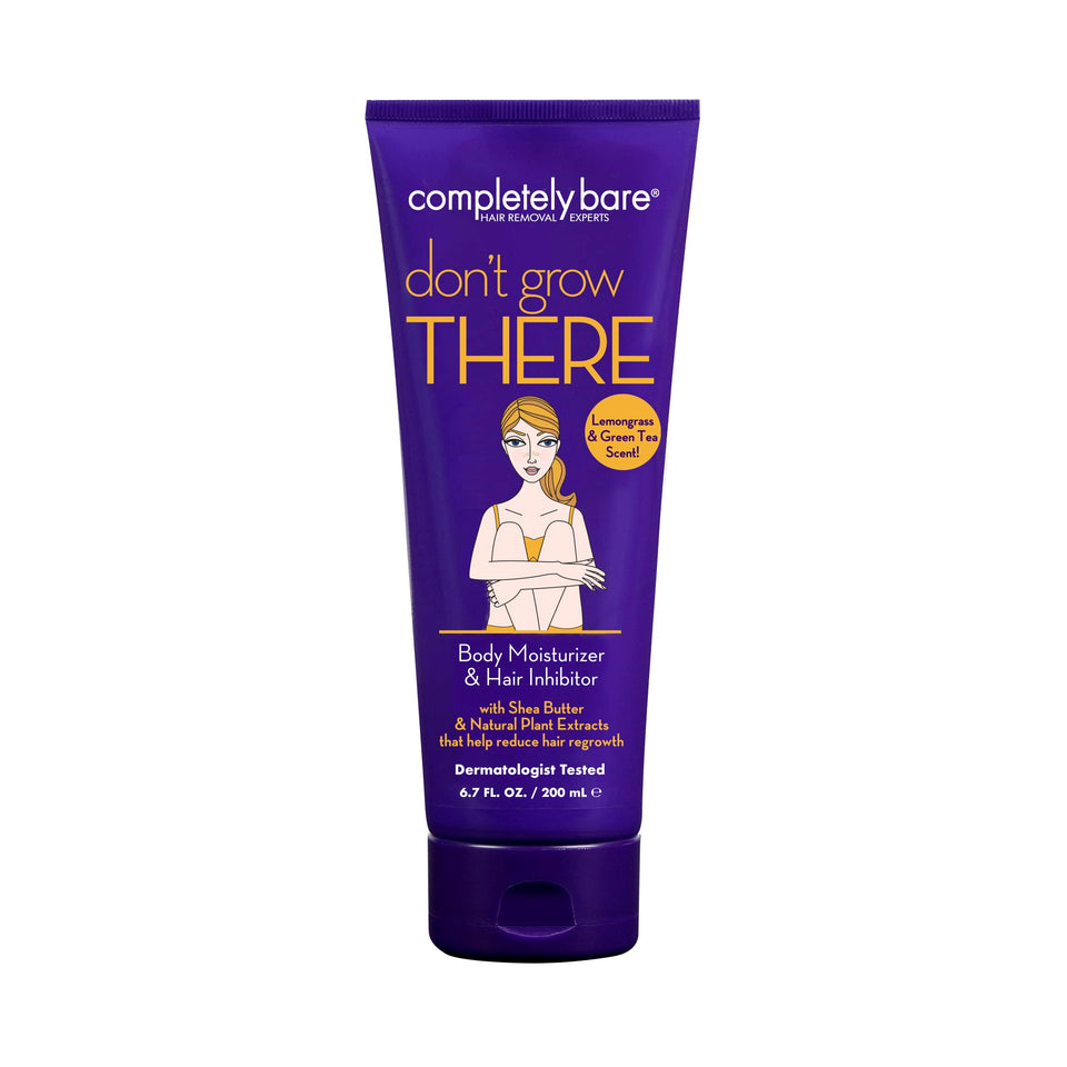 Completely Bare front packaging showing product and scent, highlights moisturizing benefit