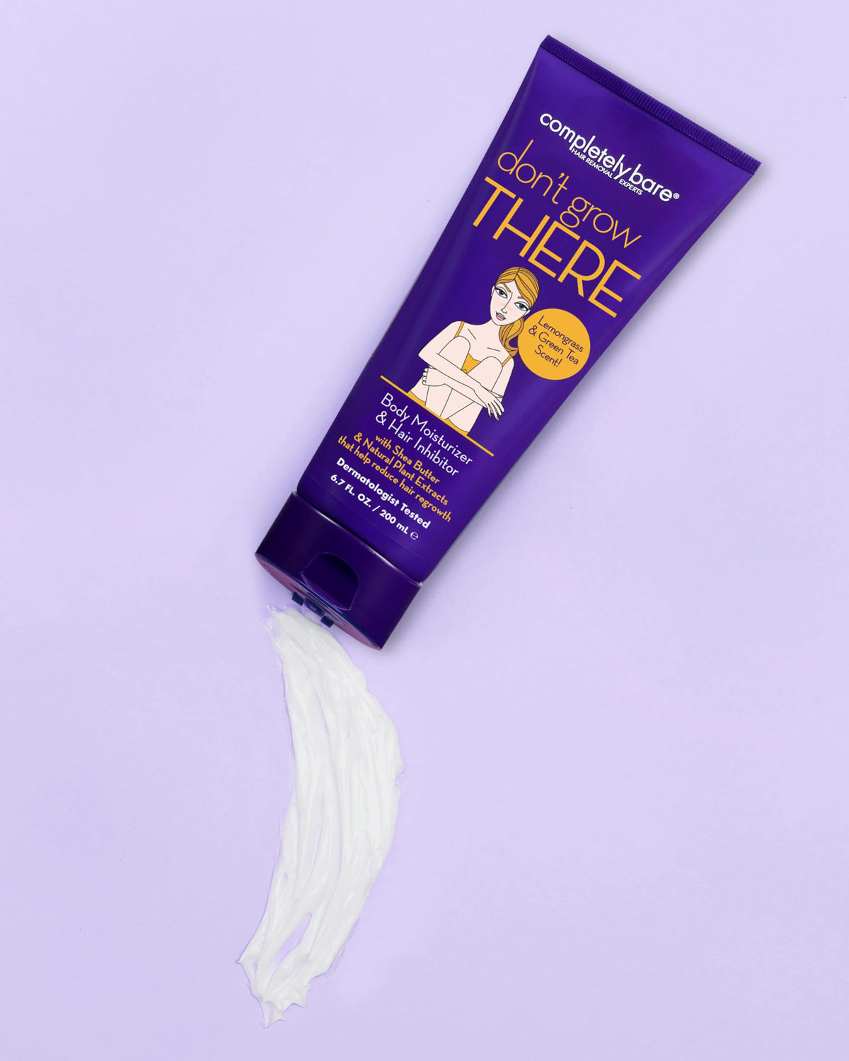 Completely Bare ingredient panel label emphasizing CB Tri-Complex and safety
