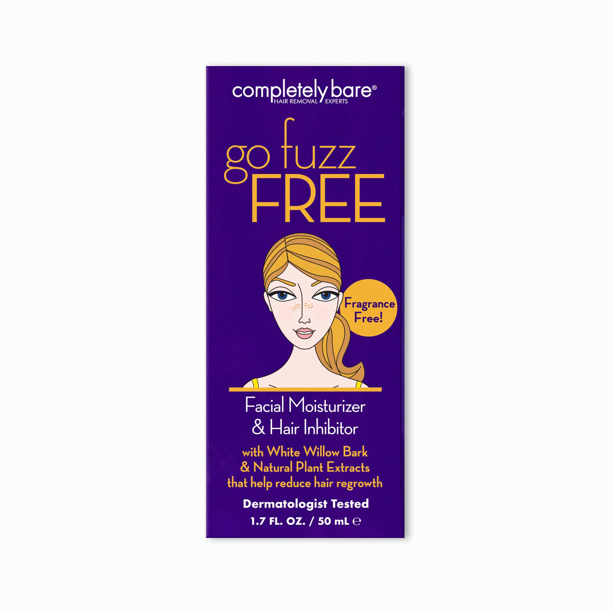 Completely Bare moisturizer texture close-up highlighting lightweight non-greasy feel