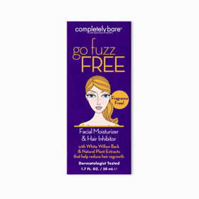 Completely Bare moisturizer texture close-up highlighting lightweight non-greasy feel