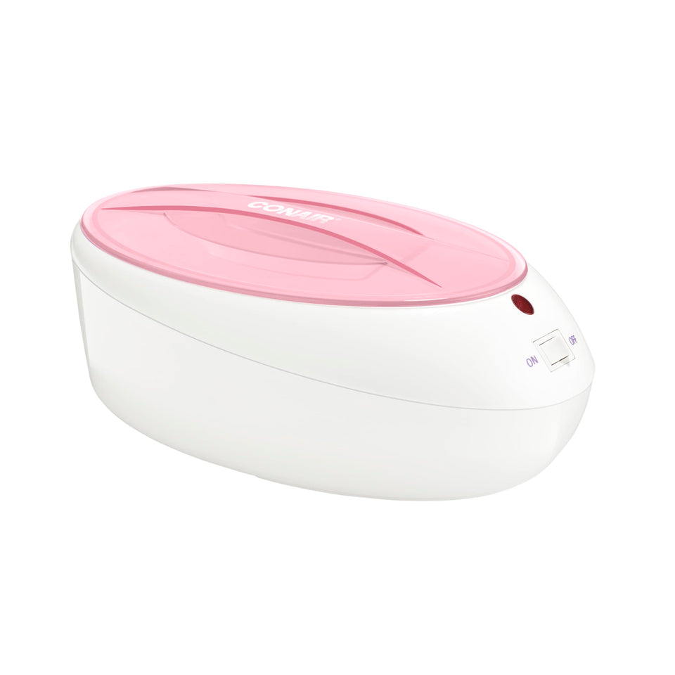 Conair True Glow front view showing compact pink unit and lid, ideal for home spa