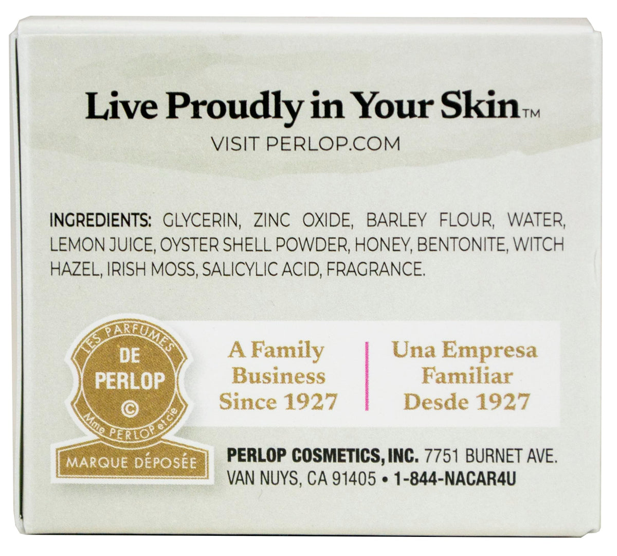 Concha Nacar texture close-up highlighting creamy exfoliant with oyster shell particles