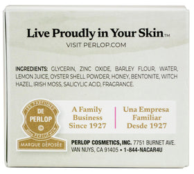 Concha Nacar texture close-up highlighting creamy exfoliant with oyster shell particles