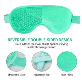 CONSGIJI interior gel beads visible through cover for even temperature retention