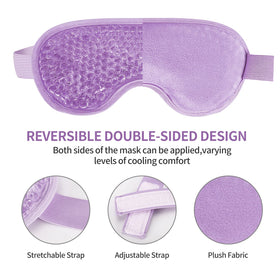 CONSGIJI side profile on face demonstrating secure fit and soothing relief