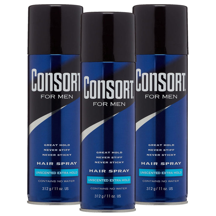 Consort front packaging showing product and hold level benefit