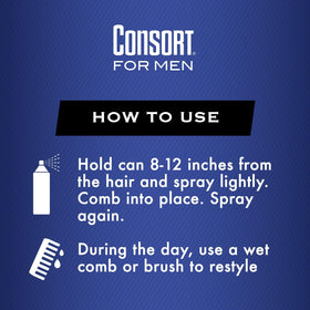 Consort close-up of spray nozzle highlighting fast-dry application benefit