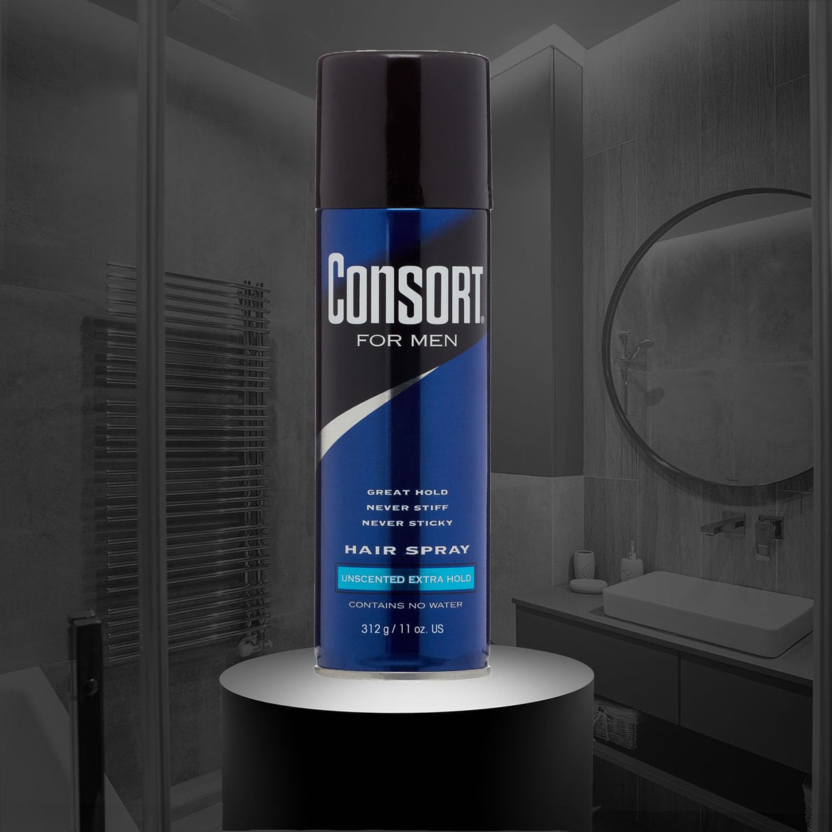 Consort label close-up revealing unscented formula benefit