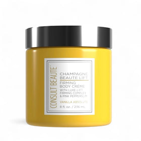Consult Beaute front jar showing product and clean label for easy identification and appeal