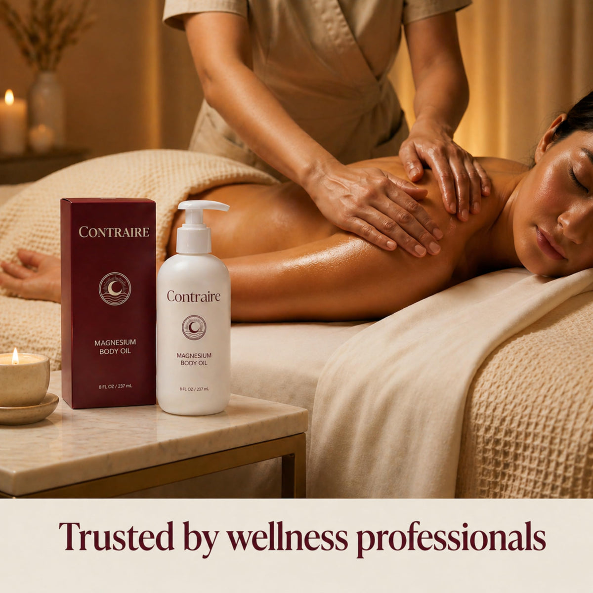 Contraire lifestyle bedside routine capturing calming aromatherapy ritual
