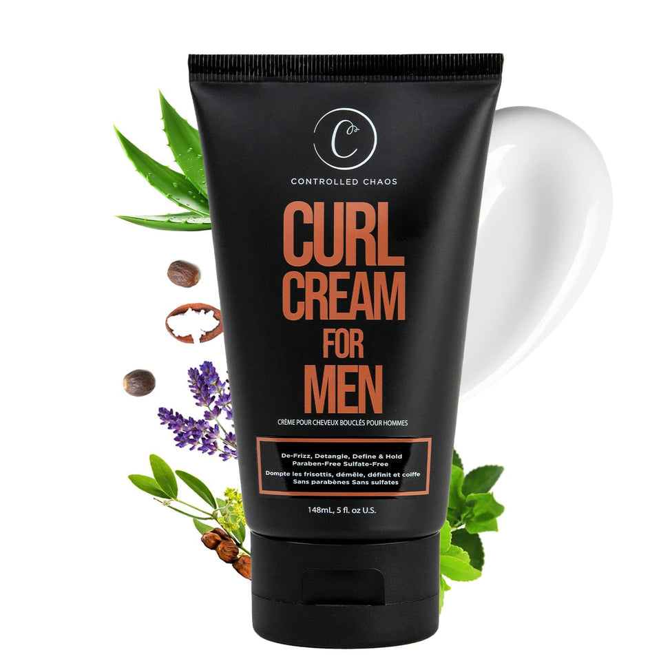 Controlled Chaos front packaging showing jar and brand, highlights natural ingredients benefit