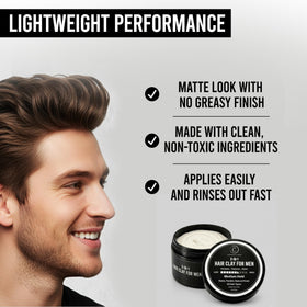 Controlled Chaos open tin showing clay texture and smooth consistency for easy application