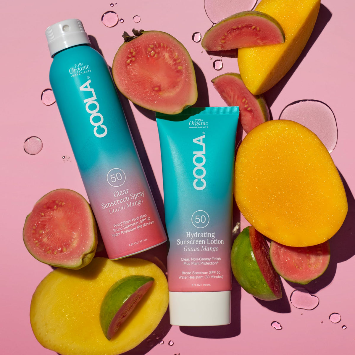 COOLA applied on arm illustrating even sheer coverage benefit