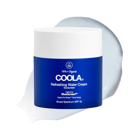 COOLA front packaging showing SPF 50 and clean-ingredient labeling for confident protection