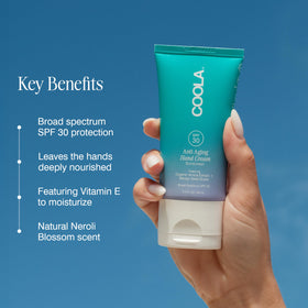 COOLA mango seed butter ingredient highlighting deep nourishment