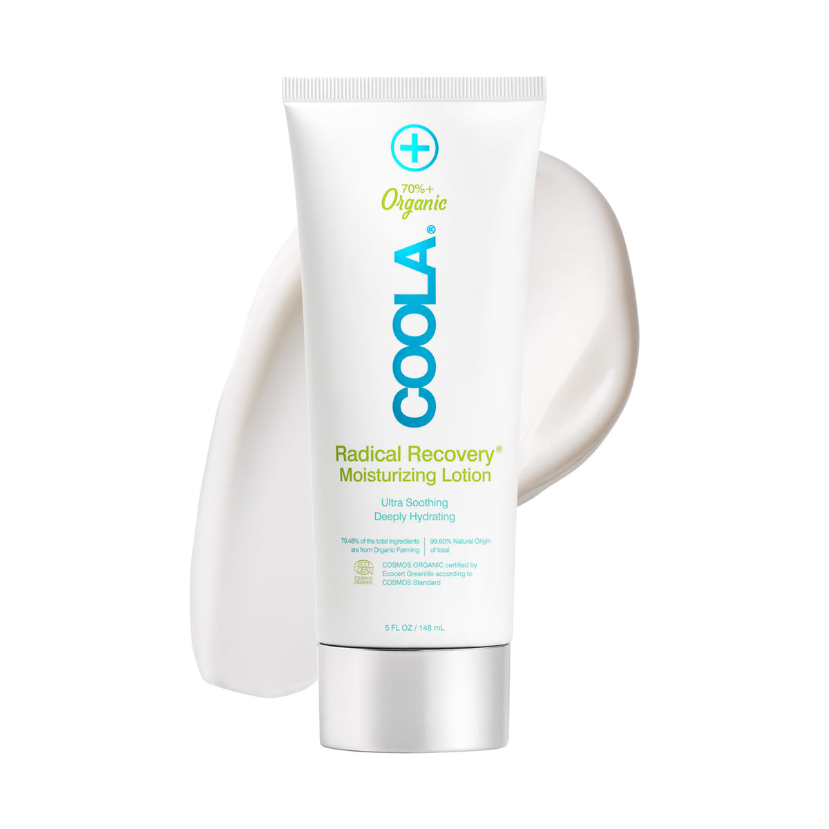 COOLA Radical Recovery front packaging showing label and benefits