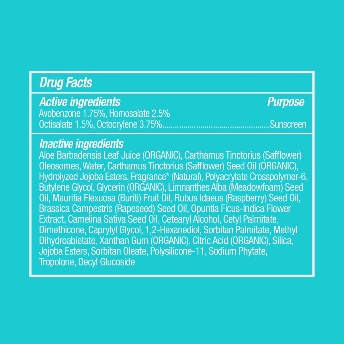 COOLA packaging with recycled elements showcasing eco-friendly formulation